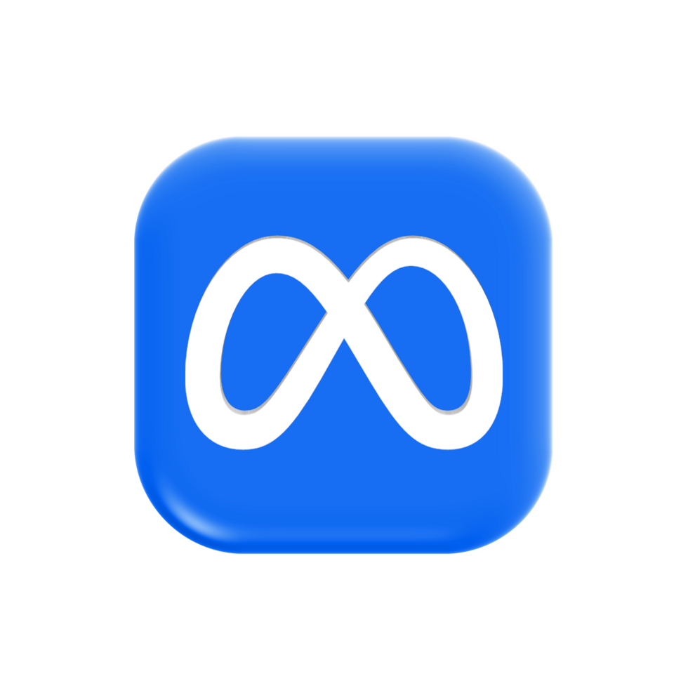 meta icon transparent background free png
